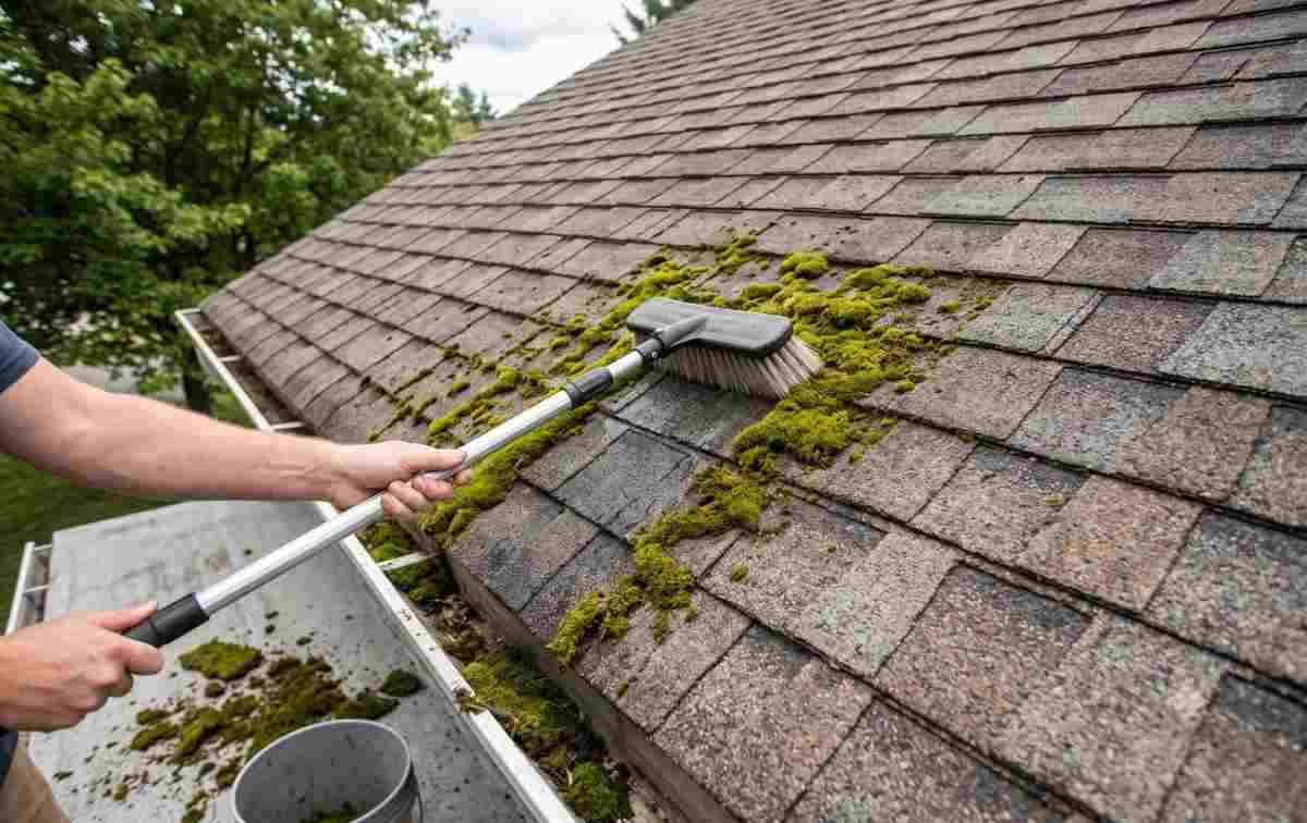 Read more about the article How to Remove Moss From a Roof Without Damaging Shingles?